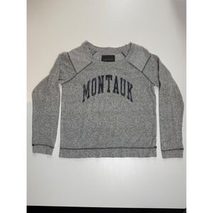 Camp David Montauk Graphic Sweatshirt Long Sleeve Gray Casual Womens Size‎ L
